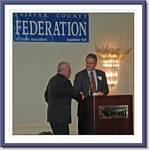 Fairfax County BOS Chair Gerry Connolly & Federation President John Jennison