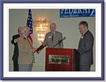Fairfax County BOS Chair Gerry Connolly, Special Gratitude Award  C. Lee Fifer, Delegate Jim Scott  & Federation President John Jennison 