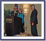 Fairfax County BOS Chair Gerry Connolly & Citation of Merit Award Winners Janie and Bill Strauss