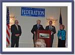 Fairfax County BOS Chair Gerry Connolly, Citation of Merit Award Winners Bill and Janie Strauss & Federation President John Jennison