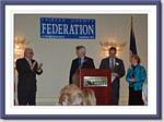 Fairfax County BOS Chair Gerry Connolly, Citation of Merit Award Winners Bill and Janie Strauss & Federation President John Jennison