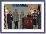 Fairfax County BOS Chair Gerry Connolly, Delegate Jim Scott , Secretary of the Commonwealth Kate Hanley, Citizen of the Year:Marlene Blum,  Providence District Supervisor Linda Q. Smyth & Federation President John Jennison