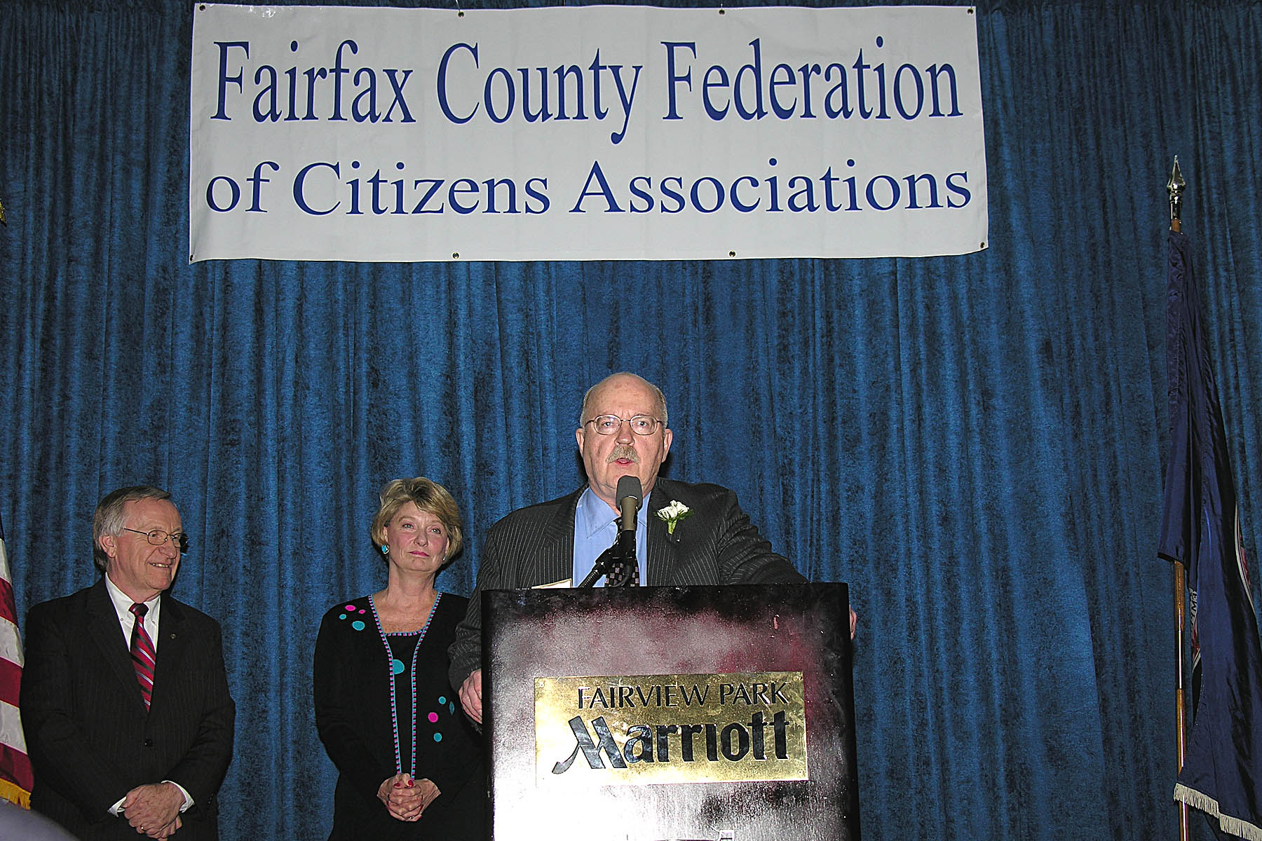 Copyright  2007 by FCFCA, Delegate Ken Plum, State Senator Howell &  Citation of Merit Award Winner Lee Rau 