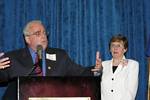 Fairfax County BOS Chair Gerry Connolly   & 2006 COY Sally Ormsby 