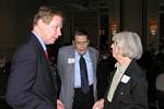 U.S. Representative Tom Davis, Ray Worley (2004 COY), and Catherine Thorsen