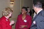 Lilla Richards, Hunter Mill Supervisor Cathy M. Hudgins, and Kurt Pronske