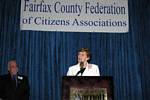 Fairfax County BOS Chair Gerry Connolly   & 2006 COY Sally Ormsby