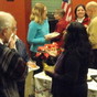 Providence District Council hosted the award ceremony for C. Flint Webb on the same night as the group's annual holiday party Dec. 7 at Oakton Library.